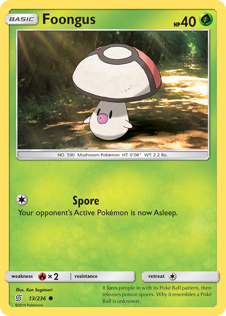Foongus (13/236) [Sun & Moon: Unified Minds] - Card Brawlers | Quebec | Canada | Yu-Gi-Oh!