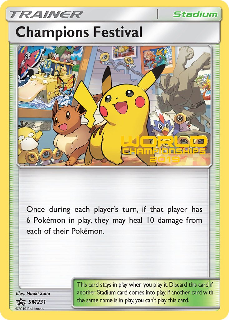 Champions Festival (SM231) (Top Sixteen 2019) [Sun & Moon: Black Star Promos] - Card Brawlers | Quebec | Canada | Yu-Gi-Oh!