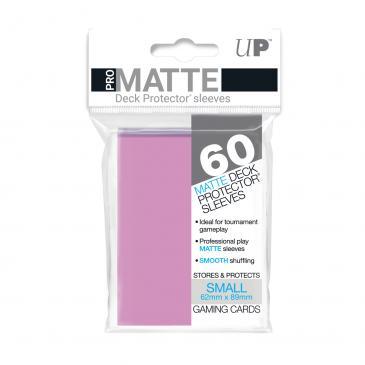 60ct Pro-Matte Pink Small Deck Protectors - Card Brawlers | Quebec | Canada | Yu-Gi-Oh!