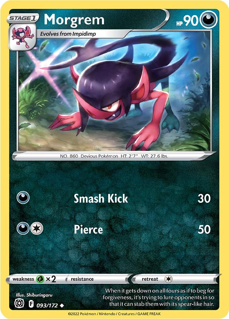 Morgrem (093/172) [Sword & Shield: Brilliant Stars] - Card Brawlers | Quebec | Canada | Yu-Gi-Oh!