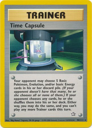 Time Capsule (90/111) [Neo Genesis Unlimited] - Card Brawlers | Quebec | Canada | Yu-Gi-Oh!