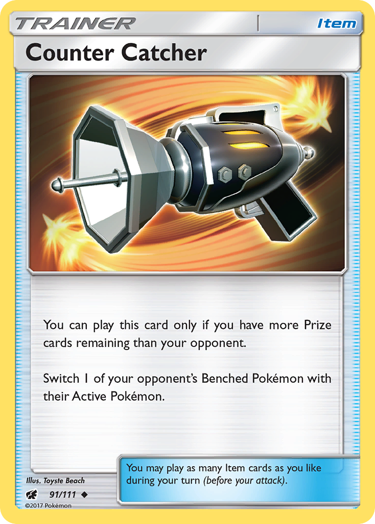 Counter Catcher (91/111) [Sun & Moon: Crimson Invasion] - Card Brawlers | Quebec | Canada | Yu-Gi-Oh!