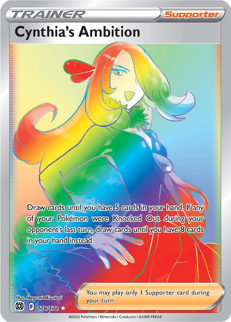 Cynthia's Ambition (178/172) [Sword & Shield: Brilliant Stars] - Card Brawlers | Quebec | Canada | Yu-Gi-Oh!