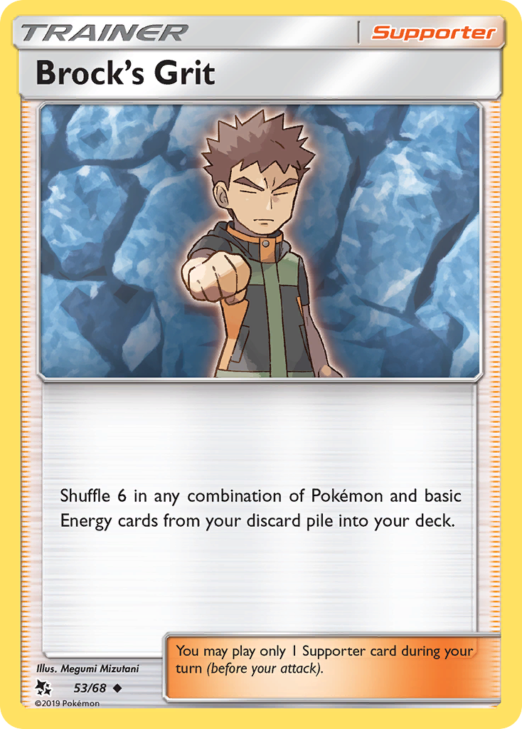 Brock's Grit (53/68) [Sun & Moon: Hidden Fates] - Card Brawlers | Quebec | Canada | Yu-Gi-Oh!