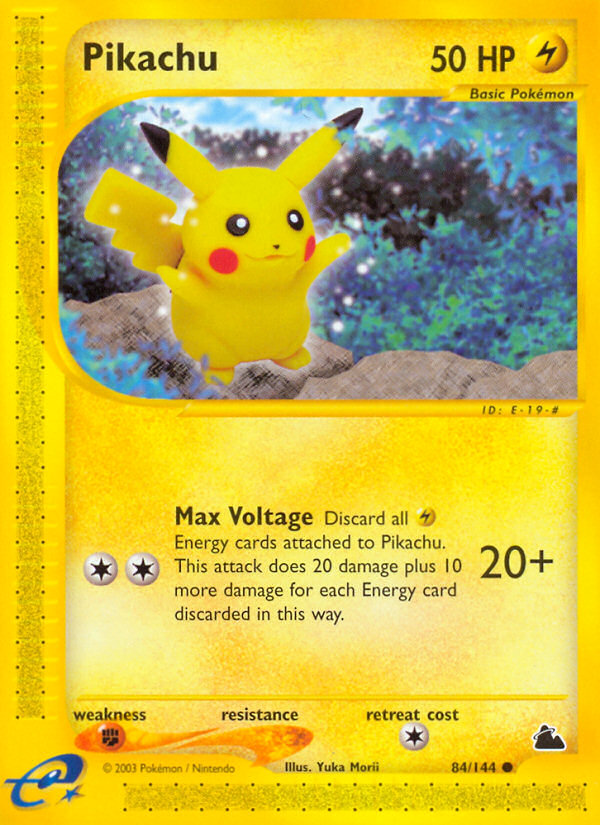 Pikachu (84/144) [Skyridge] - Card Brawlers | Quebec | Canada | Yu-Gi-Oh!