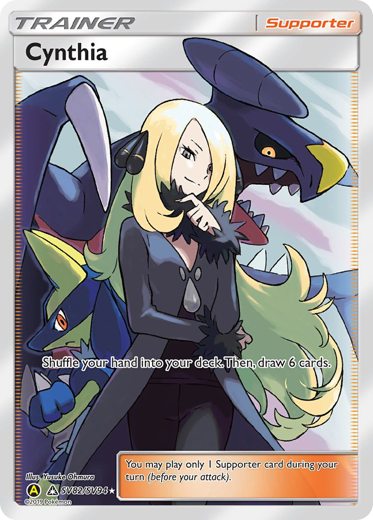 Cynthia (SV82/SV94) [Sun & Moon: Hidden Fates - Shiny Vault] - Card Brawlers | Quebec | Canada | Yu-Gi-Oh!