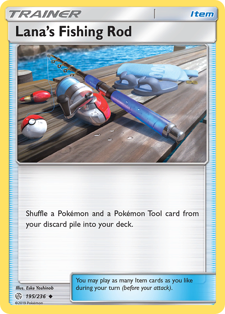 Lana's Fishing Rod (195/236) [Sun & Moon: Cosmic Eclipse] - Card Brawlers | Quebec | Canada | Yu-Gi-Oh!