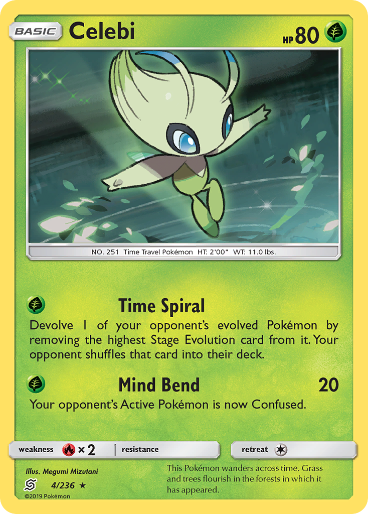 Celebi (4/236) [Sun & Moon: Unified Minds] - Card Brawlers | Quebec | Canada | Yu-Gi-Oh!