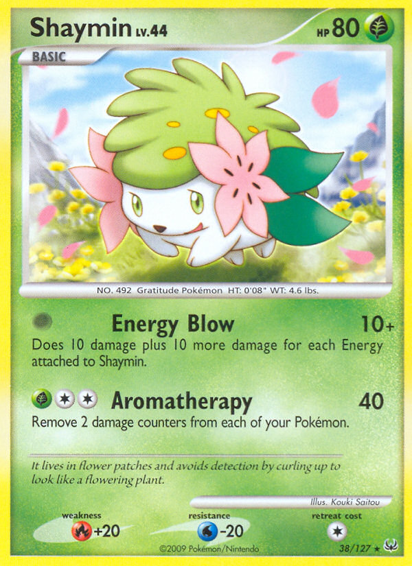 Shaymin (38/127) [Platinum: Base Set] - Card Brawlers | Quebec | Canada | Yu-Gi-Oh!