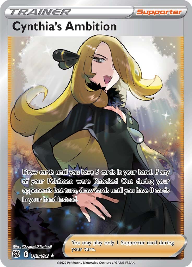Cynthia's Ambition (169/172) [Sword & Shield: Brilliant Stars] - Card Brawlers | Quebec | Canada | Yu-Gi-Oh!