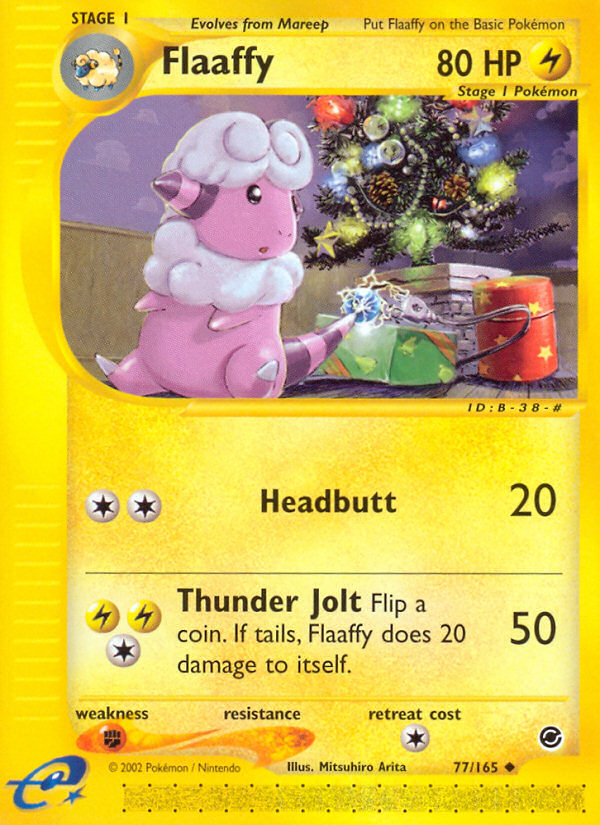 Flaaffy (77/165) [Expedition: Base Set] - Card Brawlers | Quebec | Canada | Yu-Gi-Oh!