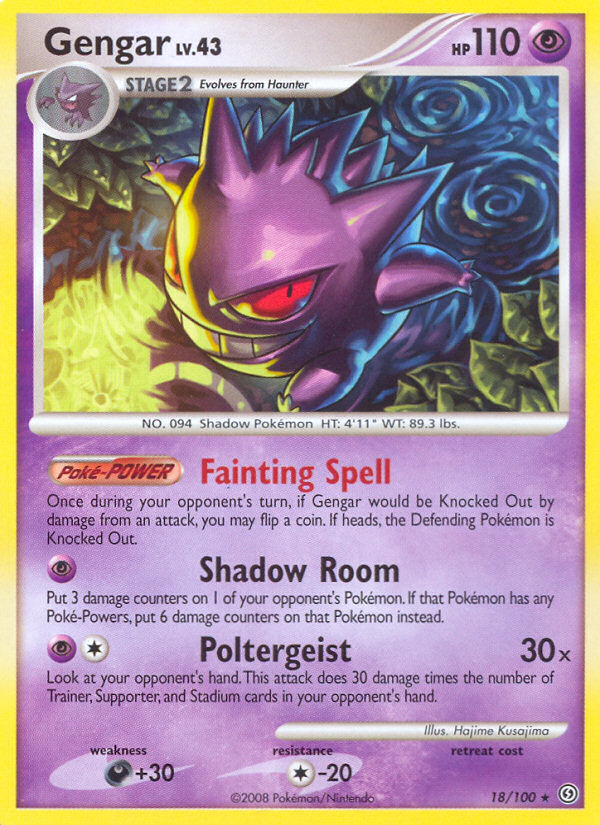 Gengar (18/100) [Diamond & Pearl: Stormfront] - Card Brawlers | Quebec | Canada | Yu-Gi-Oh!