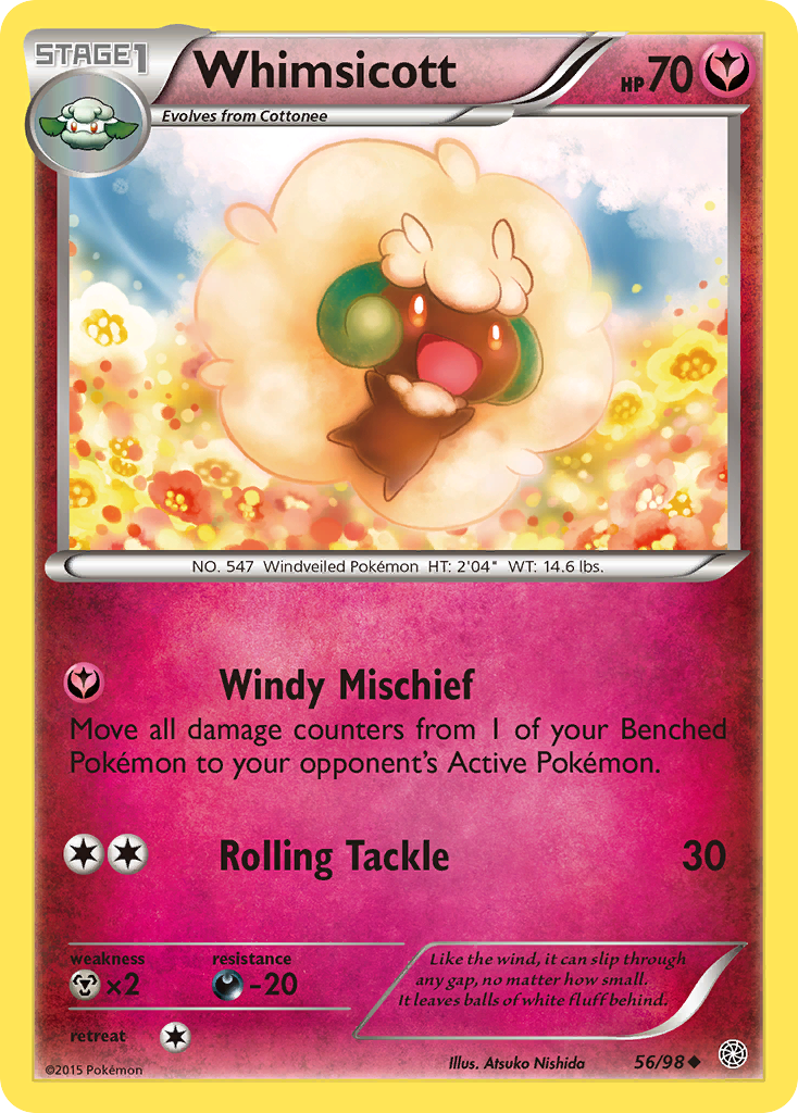 Whimsicott (56/98) [XY: Ancient Origins] - Card Brawlers | Quebec | Canada | Yu-Gi-Oh!