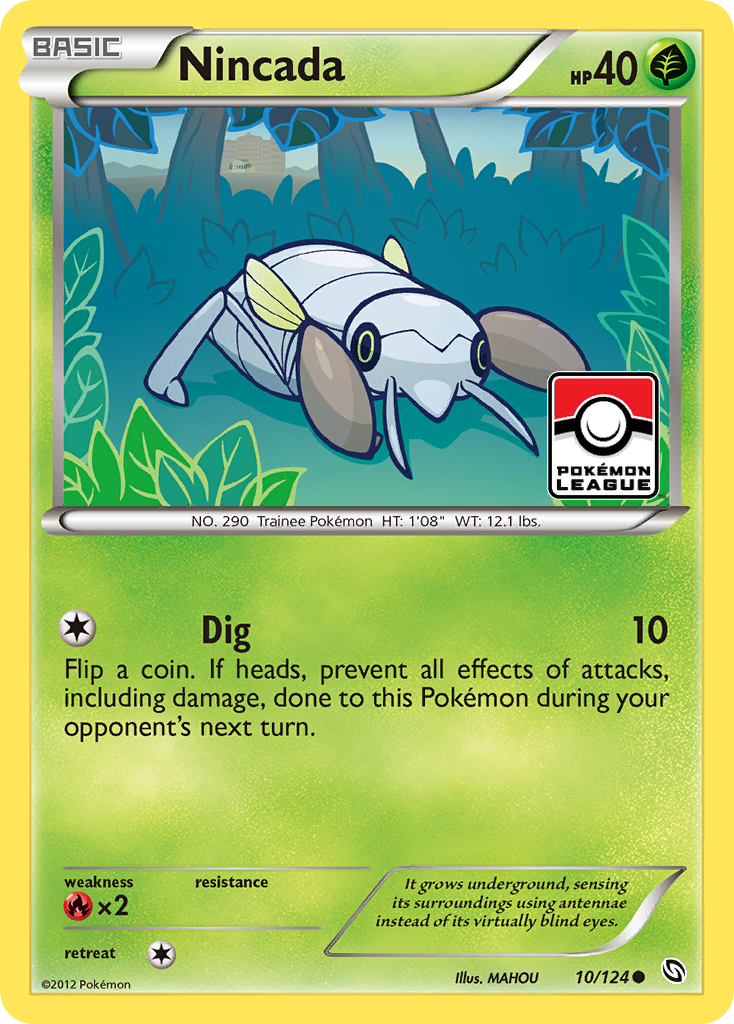 Nincada (10/124) [Black & White: Dragons Exalted] - Card Brawlers | Quebec | Canada | Yu-Gi-Oh!