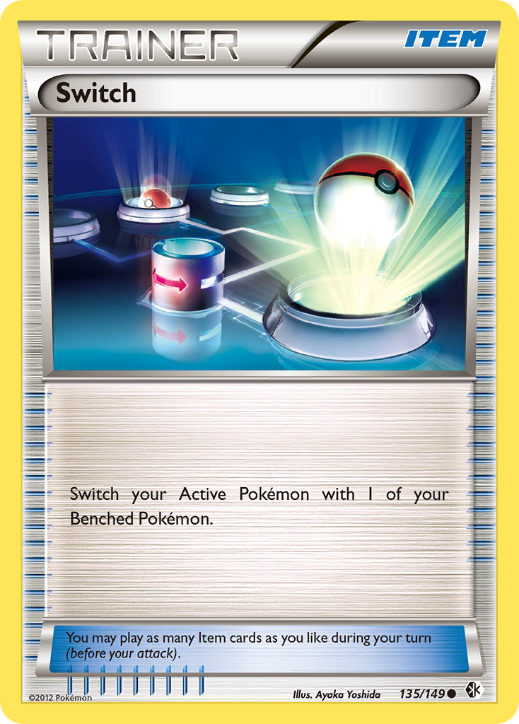 Switch (135/149) [Black & White: Boundaries Crossed] - Card Brawlers | Quebec | Canada | Yu-Gi-Oh!