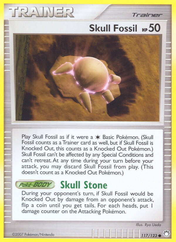 Skull Fossil (117/123) [Diamond & Pearl: Mysterious Treasures] - Card Brawlers | Quebec | Canada | Yu-Gi-Oh!