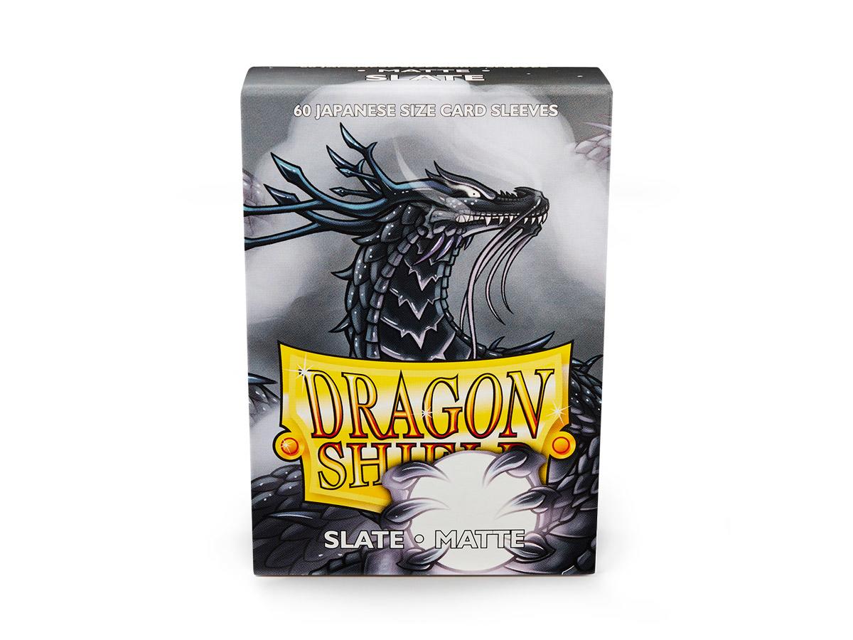 Dragon Shield Matte Sleeve - Slate ‘Lithos’ 60ct - Card Brawlers | Quebec | Canada | Yu-Gi-Oh!
