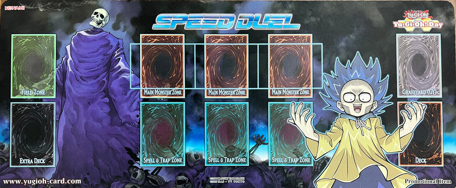 Yu-Gi-Oh! Day 2019 Speed Duel Yu-Gi-Oh! Playmat - Card Brawlers | Quebec | Canada | Yu-Gi-Oh!