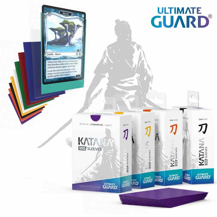 Katana Sleeves Standard Size 100ct - Card Brawlers | Quebec | Canada | Yu-Gi-Oh!