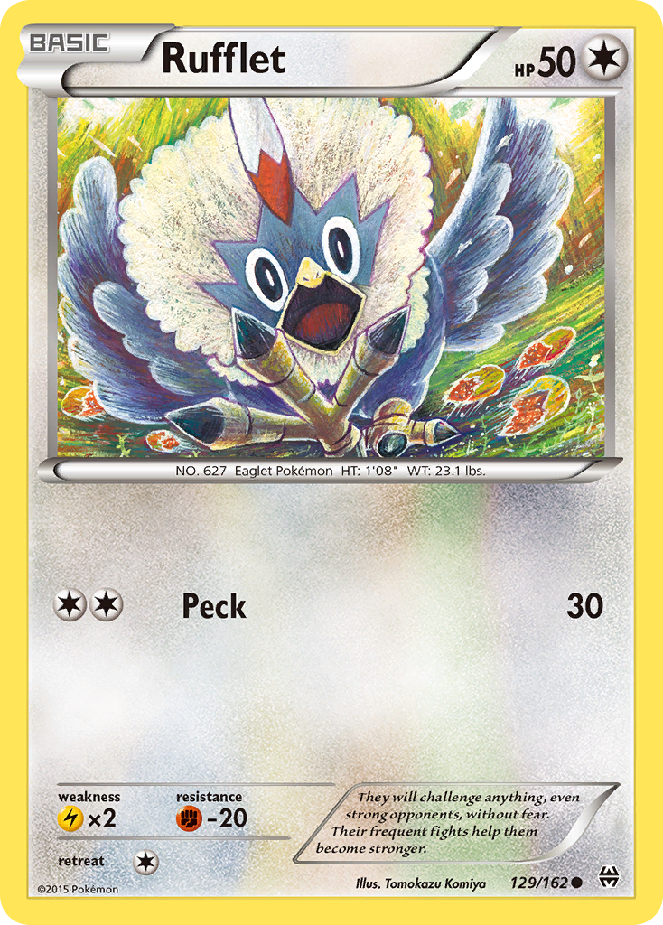 Rufflet (129/162) [XY: BREAKthrough] - Card Brawlers | Quebec | Canada | Yu-Gi-Oh!