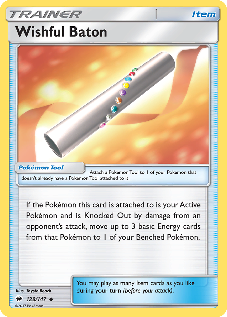 Wishful Baton (128/147) [Sun & Moon: Burning Shadows] - Card Brawlers | Quebec | Canada | Yu-Gi-Oh!