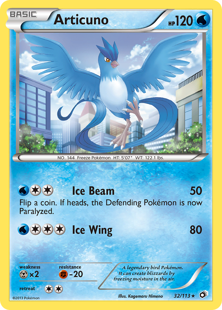 Articuno (32/113) [Black & White: Legendary Treasures] - Card Brawlers | Quebec | Canada | Yu-Gi-Oh!
