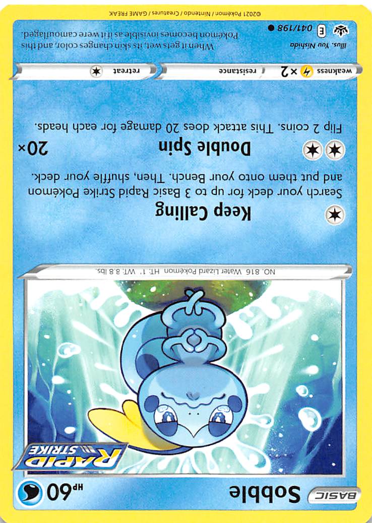 Sobble (041/198) [Sword & Shield: Chilling Reign] - Card Brawlers | Quebec | Canada | Yu-Gi-Oh!
