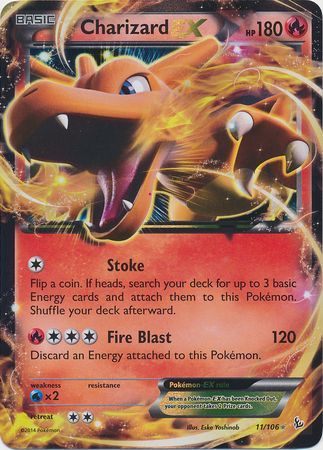 Charizard EX (11/106) (Jumbo Card) [XY: Flashfire] - Card Brawlers | Quebec | Canada | Yu-Gi-Oh!