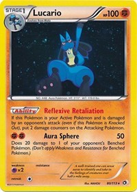 Lucario (80/113) (Cosmos Holo) [Black & White: Legendary Treasures] - Card Brawlers | Quebec | Canada | Yu-Gi-Oh!