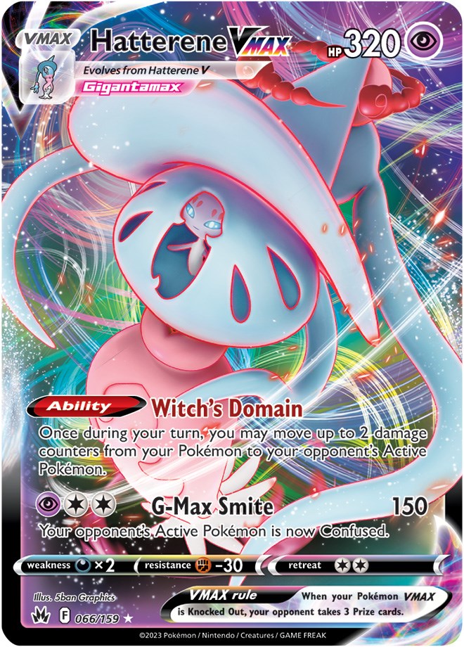Hatterene VMAX (066/159) [Sword & Shield: Crown Zenith] - Card Brawlers | Quebec | Canada | Yu-Gi-Oh!