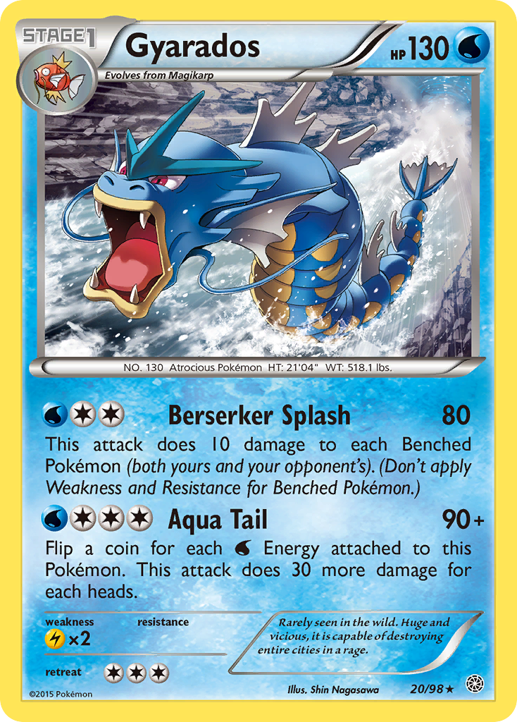 Gyarados (20/98) [XY: Ancient Origins] - Card Brawlers | Quebec | Canada | Yu-Gi-Oh!