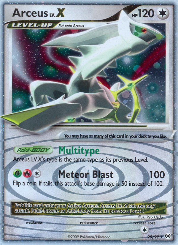 Arceus LV.X (95/99) [Platinum: Arceus] - Card Brawlers | Quebec | Canada | Yu-Gi-Oh!