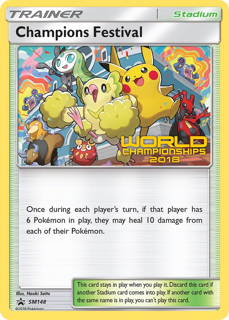 Champions Festival (SM148) (2018 Top Semi Finalist) [Sun & Moon: Black Star Promos] - Card Brawlers | Quebec | Canada | Yu-Gi-Oh!