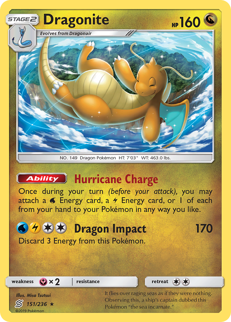 Dragonite (151/236) [Sun & Moon: Unified Minds] - Card Brawlers | Quebec | Canada | Yu-Gi-Oh!