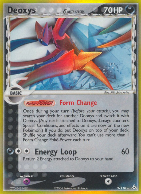 Deoxys (3/110) (Delta Species) [EX: Holon Phantoms] - Card Brawlers | Quebec | Canada | Yu-Gi-Oh!