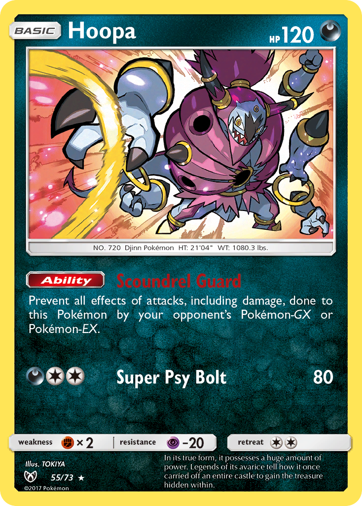 Hoopa (55/73) [Sun & Moon: Shining Legends] - Card Brawlers | Quebec | Canada | Yu-Gi-Oh!