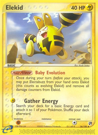 Elekid (36/100) [EX: Sandstorm] - Card Brawlers | Quebec | Canada | Yu-Gi-Oh!