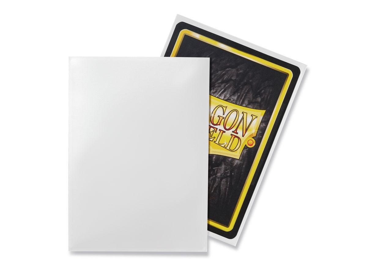 Dragon Shield Classic Sleeve - White ‘Aequinox’ 100ct - Card Brawlers | Quebec | Canada | Yu-Gi-Oh!