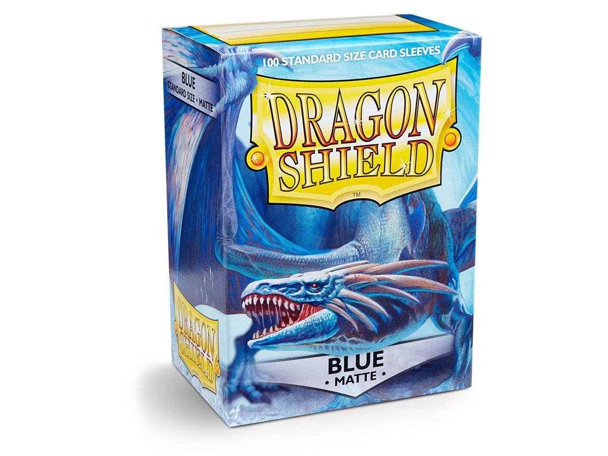 Dragon Shield Matte Sleeve -  Blue ‘Dennaesor’ 100ct - Card Brawlers | Quebec | Canada | Yu-Gi-Oh!