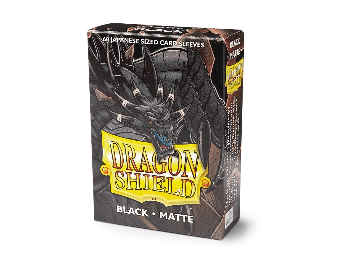 Dragon Shield Matte Sleeve - Black ‘Sokush’ 60ct - Card Brawlers | Quebec | Canada | Yu-Gi-Oh!