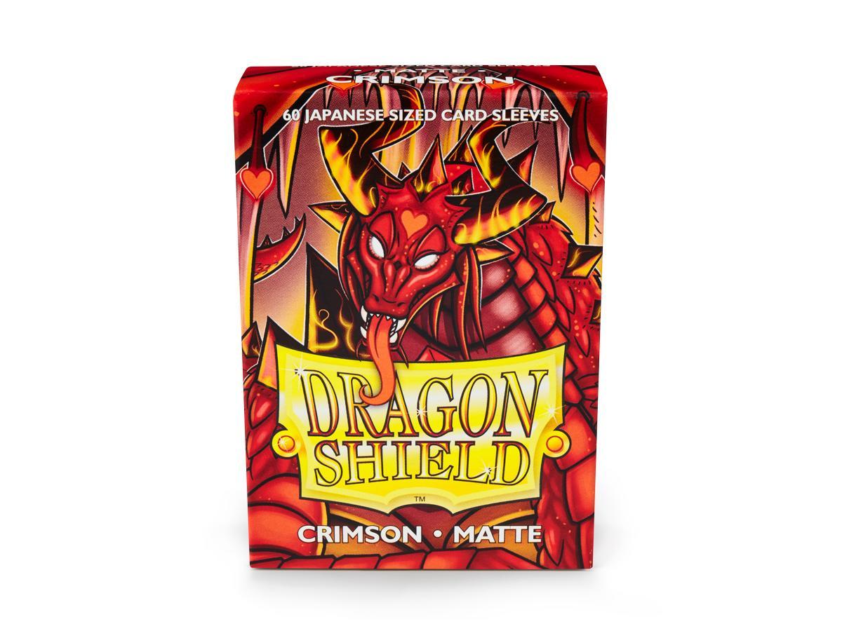Dragon Shield Matte Sleeve - Crimson ‘Elohaen’ 60ct - Card Brawlers | Quebec | Canada | Yu-Gi-Oh!