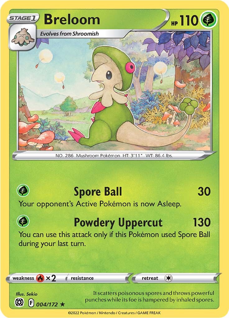 Breloom (004/172) [Sword & Shield: Brilliant Stars] - Card Brawlers | Quebec | Canada | Yu-Gi-Oh!