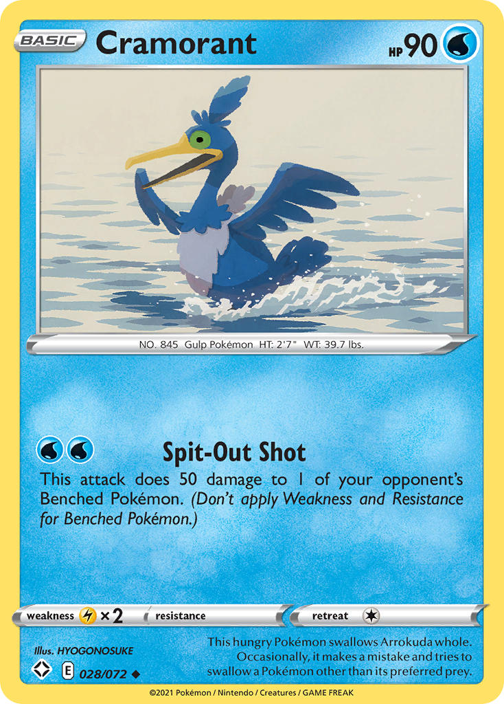 Cramorant (028/072) [Sword & Shield: Shining Fates] - Card Brawlers | Quebec | Canada | Yu-Gi-Oh!