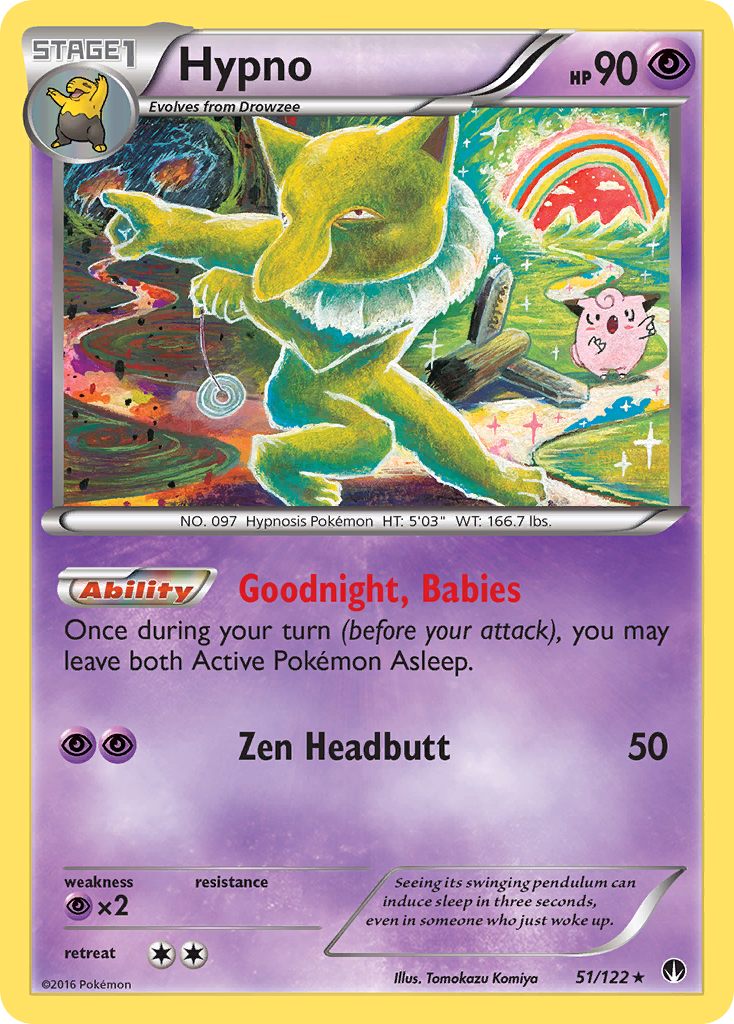 Hypno (51/122) [XY: BREAKpoint] - Card Brawlers | Quebec | Canada | Yu-Gi-Oh!