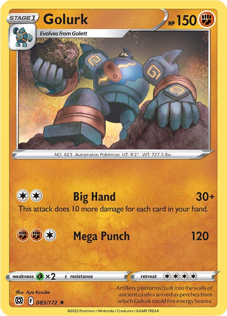 Golurk (083/172) [Sword & Shield: Brilliant Stars] - Card Brawlers | Quebec | Canada | Yu-Gi-Oh!