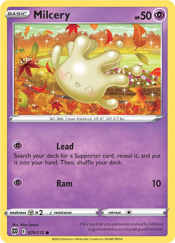 Milcery (070/172) [Sword & Shield: Brilliant Stars] - Card Brawlers | Quebec | Canada | Yu-Gi-Oh!