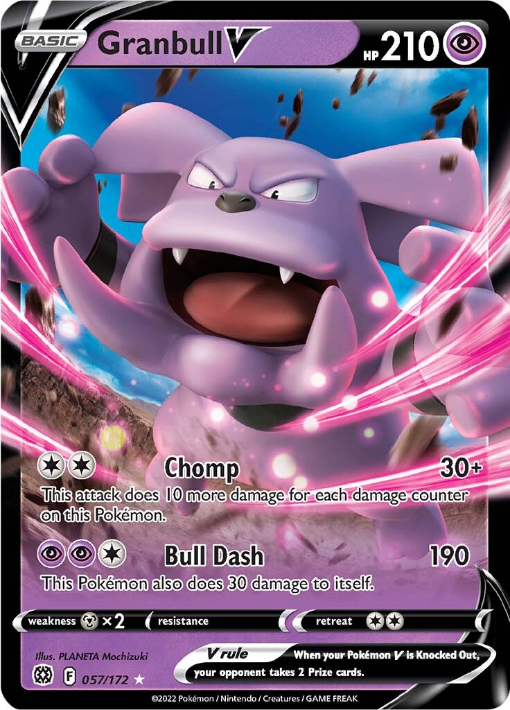 Granbull V (057/172) [Sword & Shield: Brilliant Stars] - Card Brawlers | Quebec | Canada | Yu-Gi-Oh!