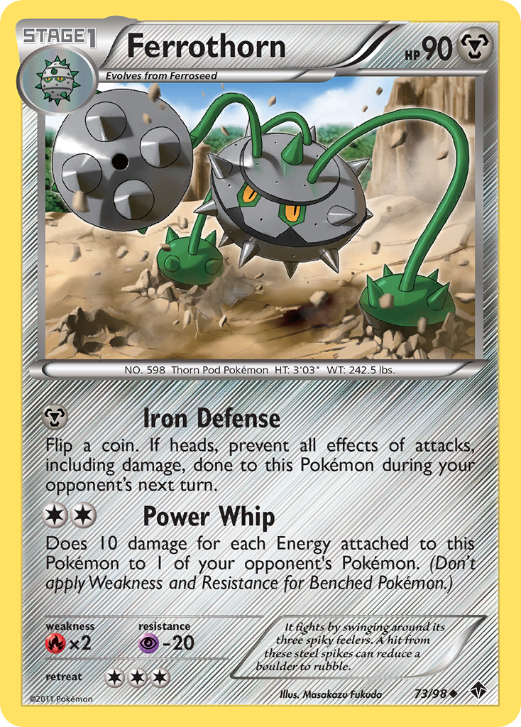 Ferrothorn (73/98) [Black & White: Emerging Powers] - Card Brawlers | Quebec | Canada | Yu-Gi-Oh!