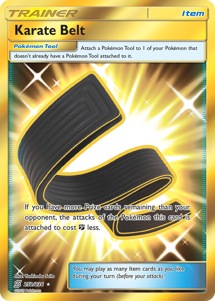 Karate Belt (252/236) [Sun & Moon: Unified Minds] - Card Brawlers | Quebec | Canada | Yu-Gi-Oh!