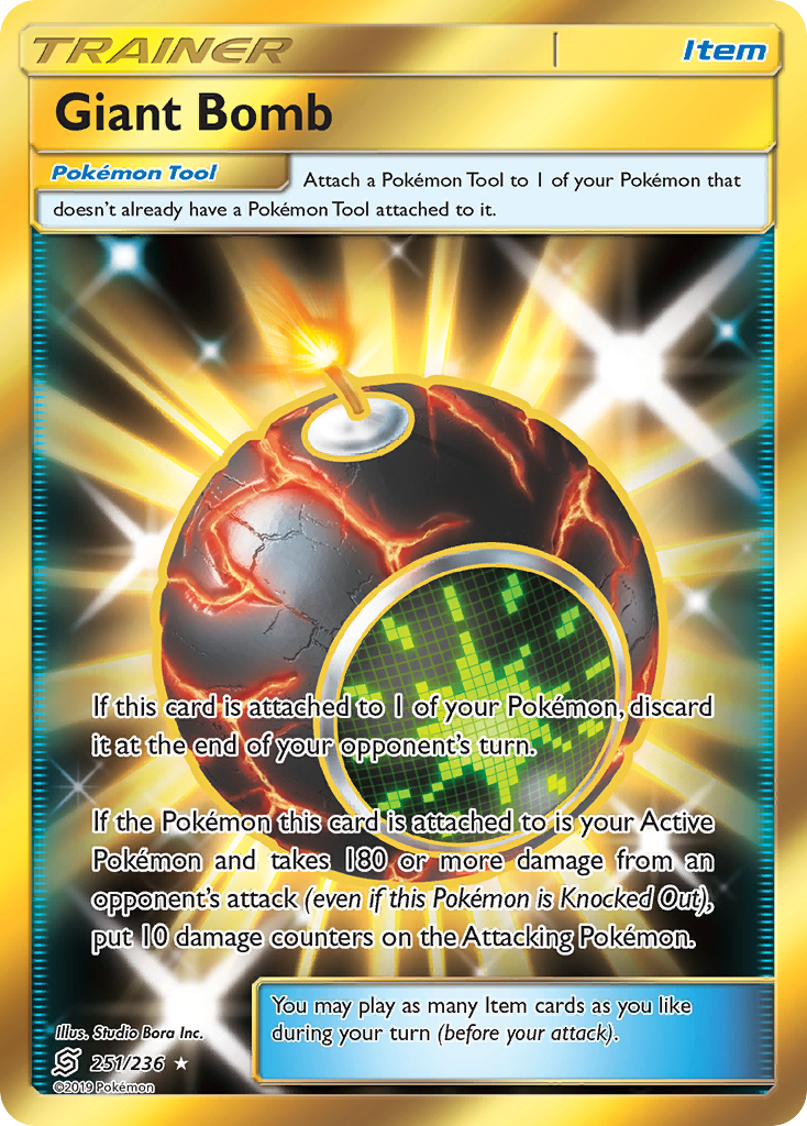 Giant Bomb (251/236) [Sun & Moon: Unified Minds] - Card Brawlers | Quebec | Canada | Yu-Gi-Oh!
